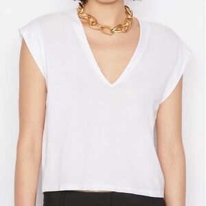 Le Mid Rise V-Neck Tee